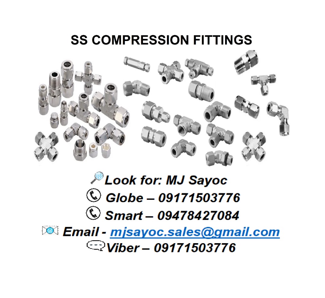 SS COMPRESSION FITTINGS, Commercial & Industrial, Construction Tools