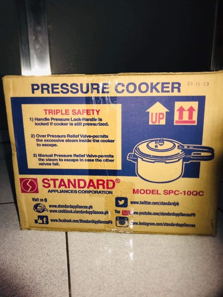 Standard 10 Quartz Pressure Cooker SPC-10QC on Carousell