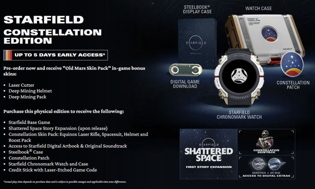 STARFIELD CONSTELLATION EDITION PC