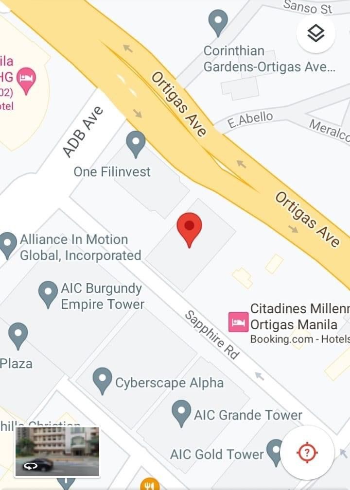 Studio Unit for Rent at Corinthians Executive Regency Ortigas Pasig on