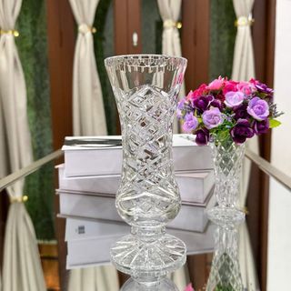 Stunning 8” Crystal Vase