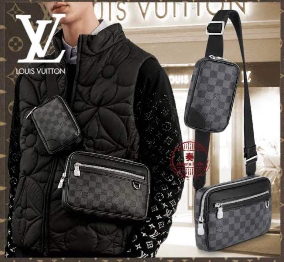 LV Magnetic Messenger Bag, Luxury, Bags & Wallets on Carousell