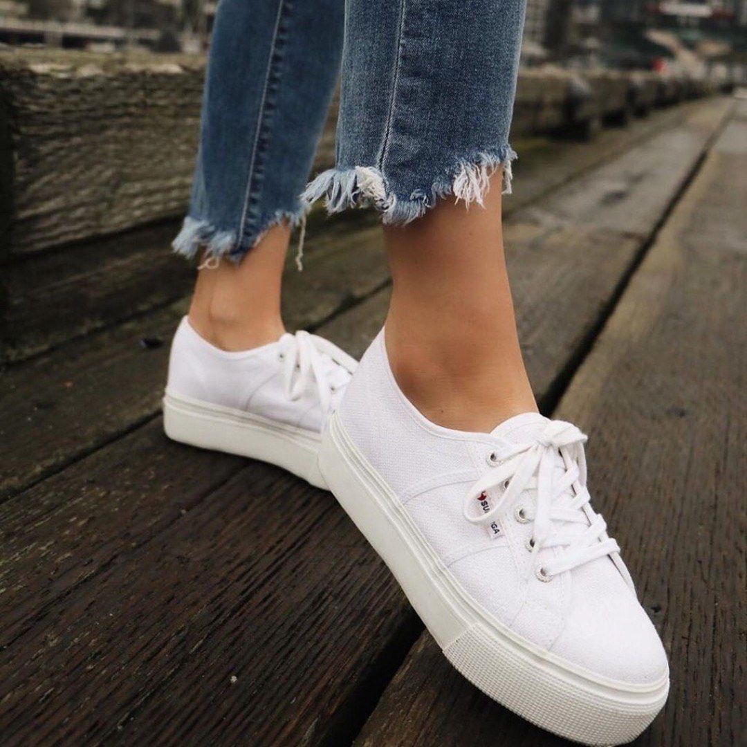 Superga women's 2790 cot14colorsfoxingw sneaker outlet