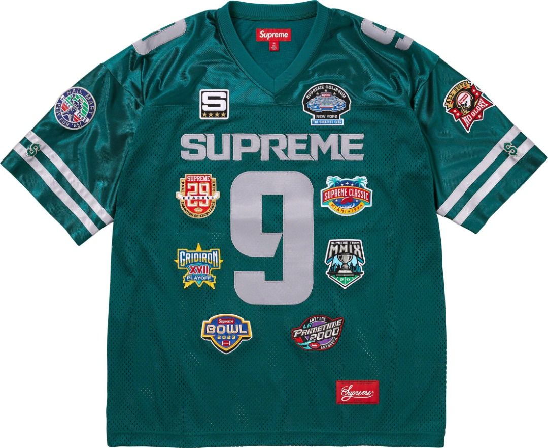 SUPREME CHAMPIONSHIPS EMBROIDERED FOOTBALL JERSEY, Men's