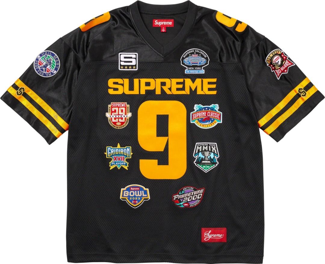 SUPREME CHAMPIONSHIPS EMBROIDERED FOOTBALL JERSEY, Men's