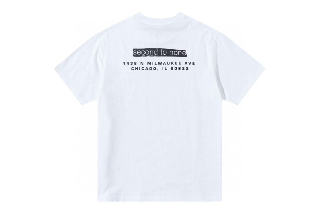 Supreme Chicago Box Logo Tee 芝加哥開業限定白銀Bogo短袖T恤, 名牌