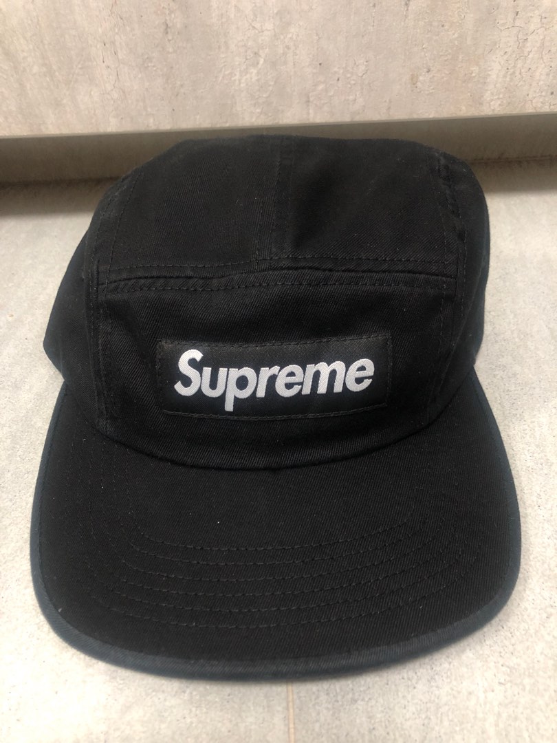 Supreme FW23 Washed Chino Twill Camp Cap, Men's Fashion, Watches ...