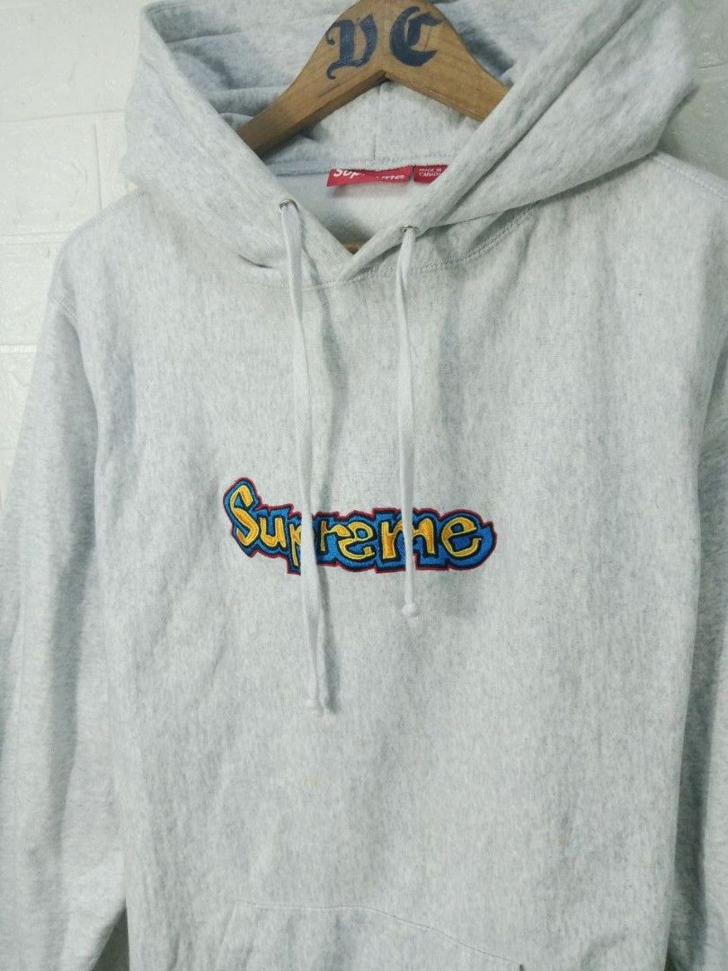 Supreme gonz hot sale hoodie grey