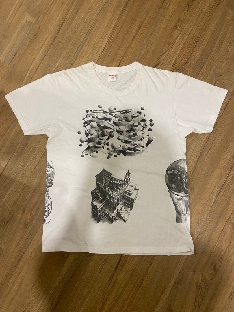 Supreme mc escher collage tee top