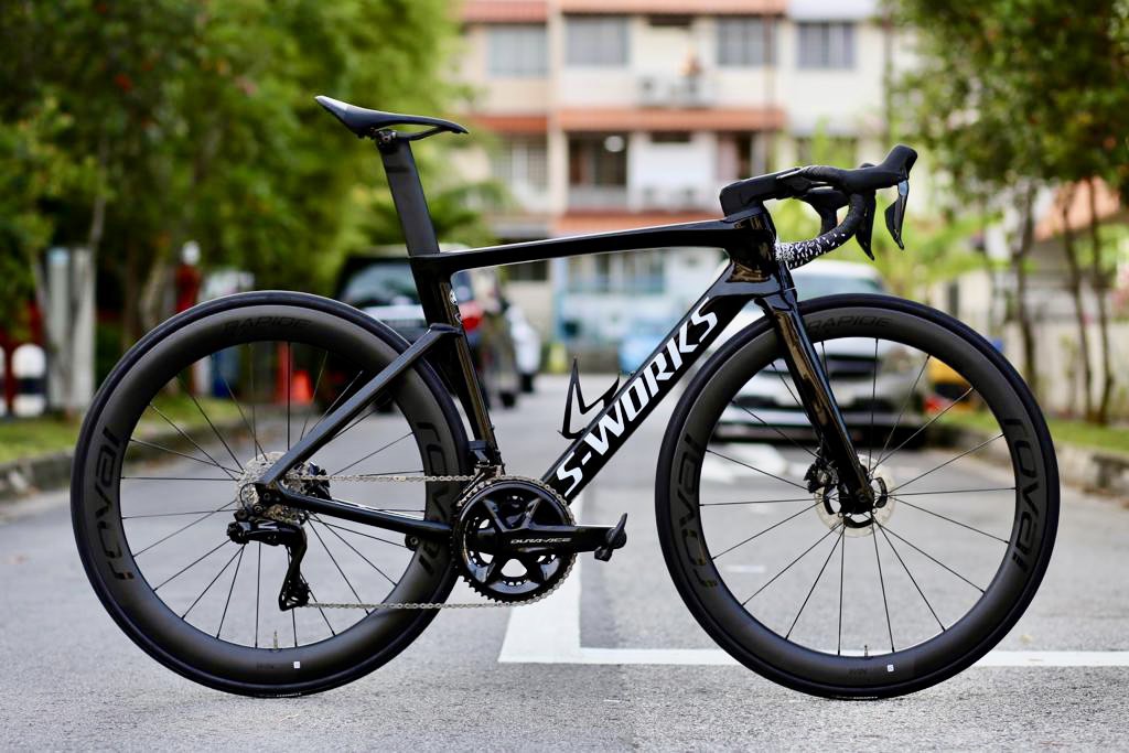 SWorks Venge Frameset size 54 Roval Rapide Handlebar Sports