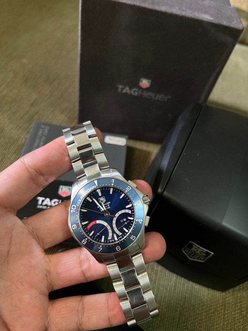 Tag Heuer Aquaracer Regatta Preowned Men s Fashion Watches