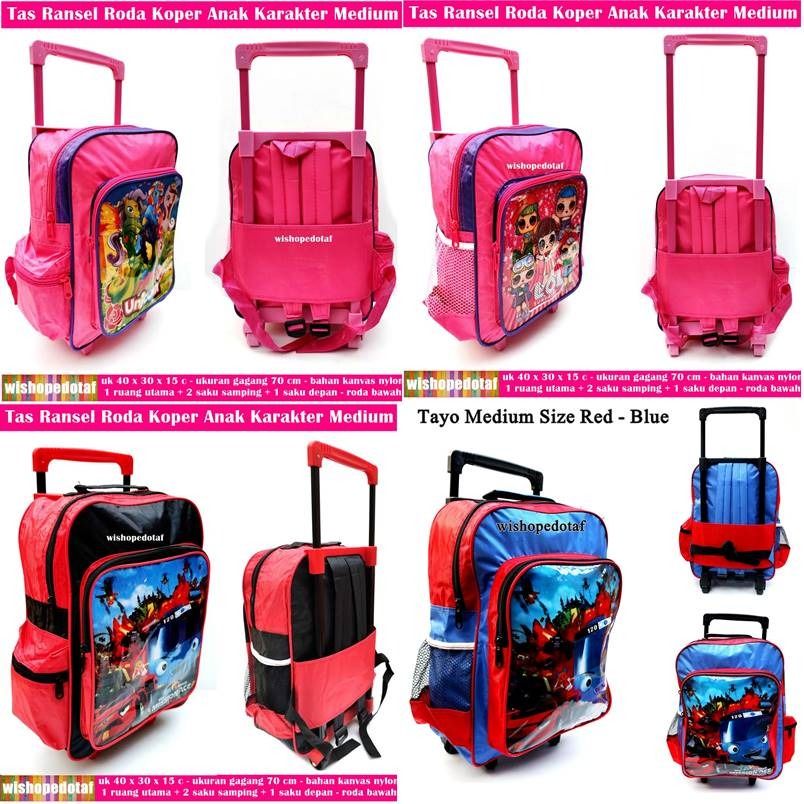 Tas Sekolah roda Ransel, Bayi & Anak, Lainnya di Carousell