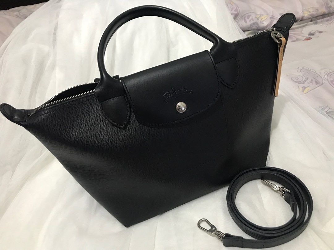 Le Pliage City S Top handle bag Black - Canvas (L1512HYQ001
