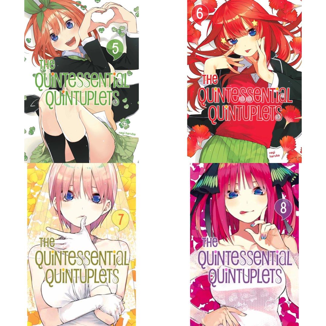 Negi Haruba manga The Quintessential Quintuplets vol.1 ~ 14 Complete Set