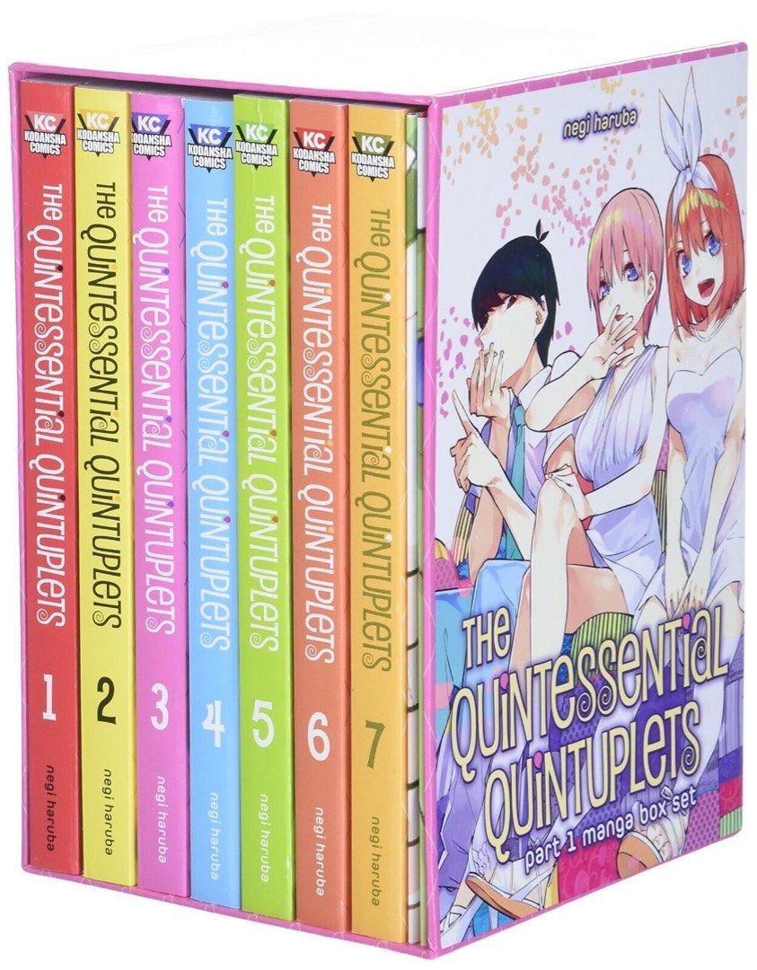 The Quintessential Quintuplets Season 1 Manga Box Set www.carousell.com.my