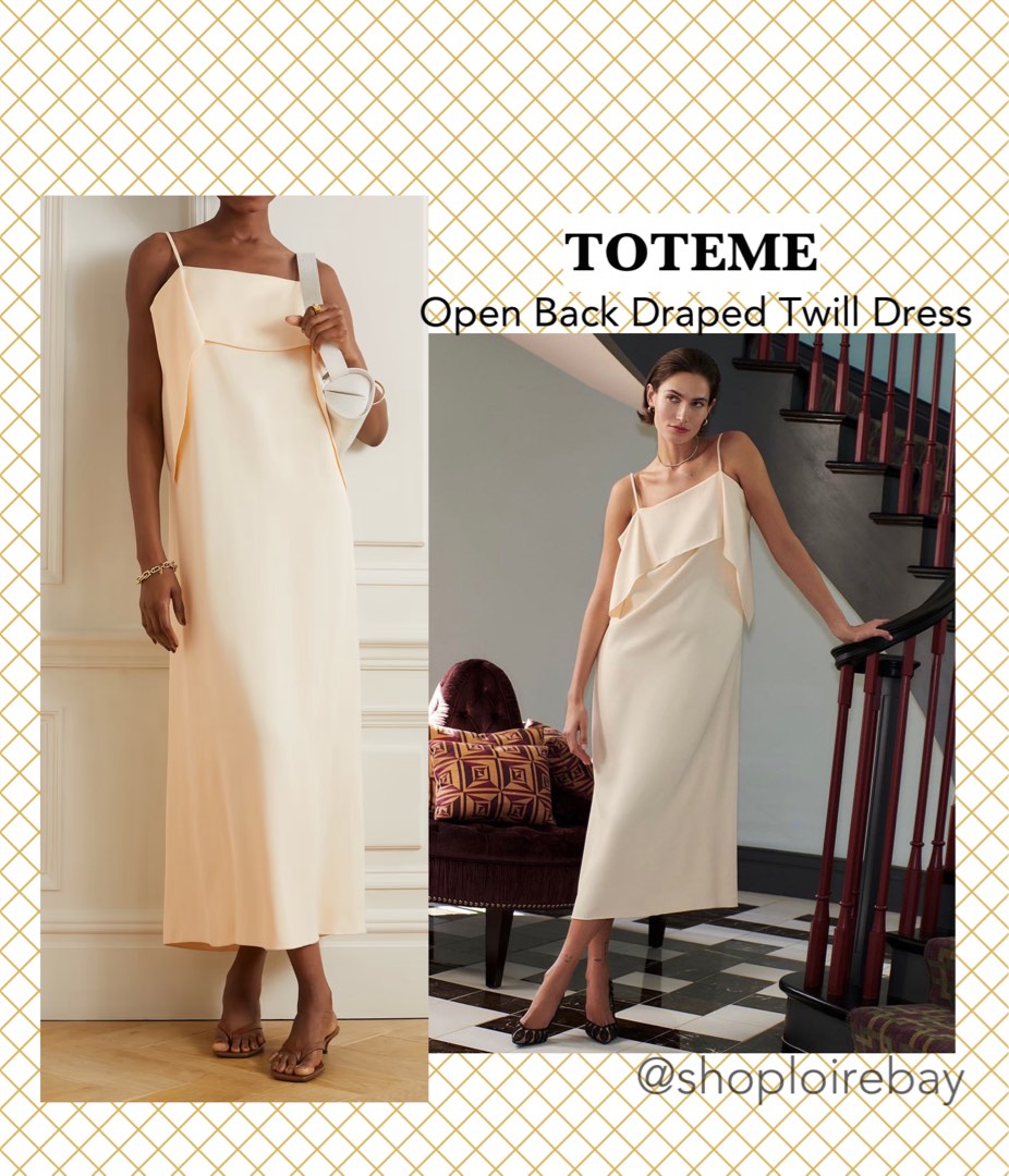 Toteme blush cream drape ribbed camisole, Women's Fashion, Tops, Sleeveless  on Carousell