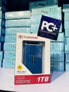 Transcend 1TB Portable SSD USB 3.1 Gen 2 Type-C TS1TESD370C