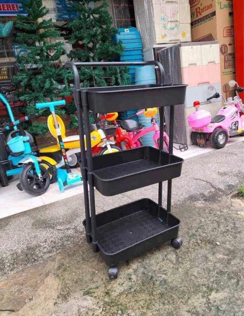 Trolley Storage Organizer Moving Rack, Furniture & Home Living ...