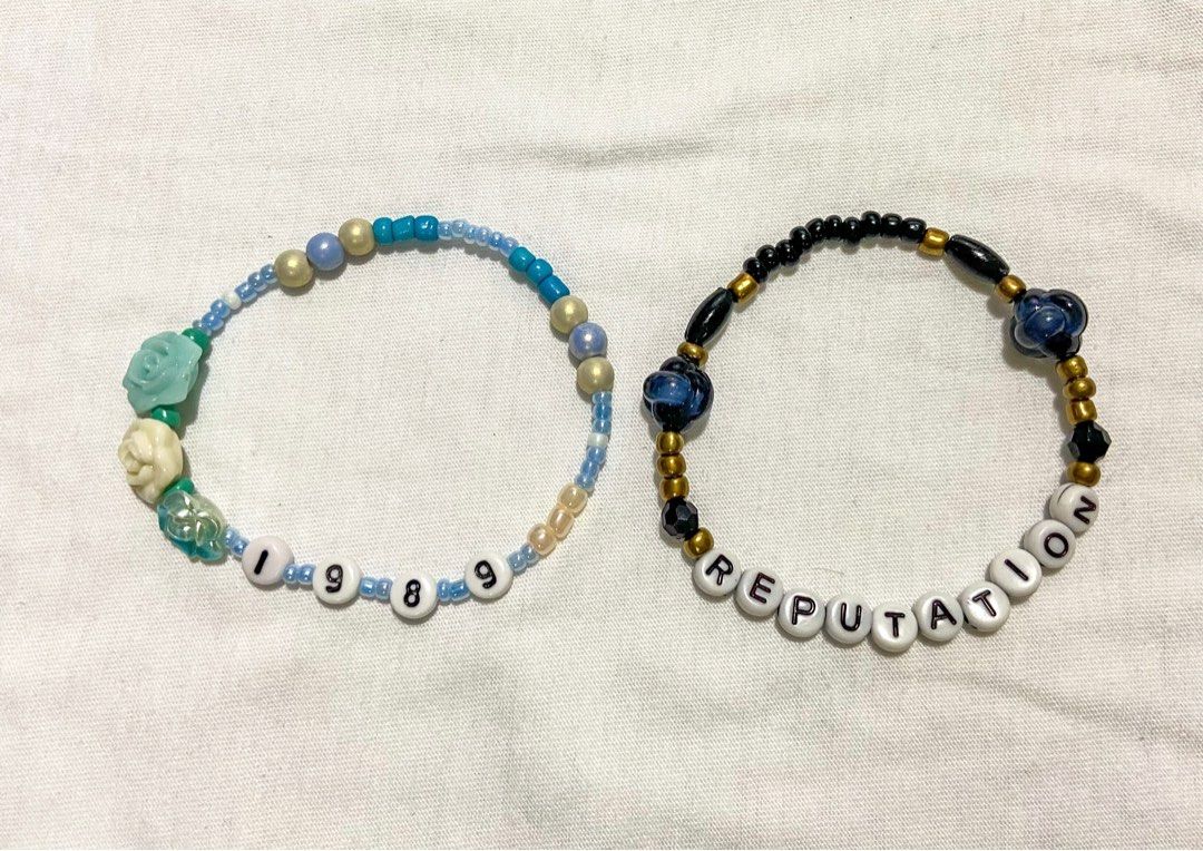 TS inspired bracelets (Category: Bracelets) located in Mandaluyong City. Submitted by _michaela (Listing ID 1252089696, Image 2). Description: TS friendship bracelets ❤️open for preorders ❤️accepting custom design.