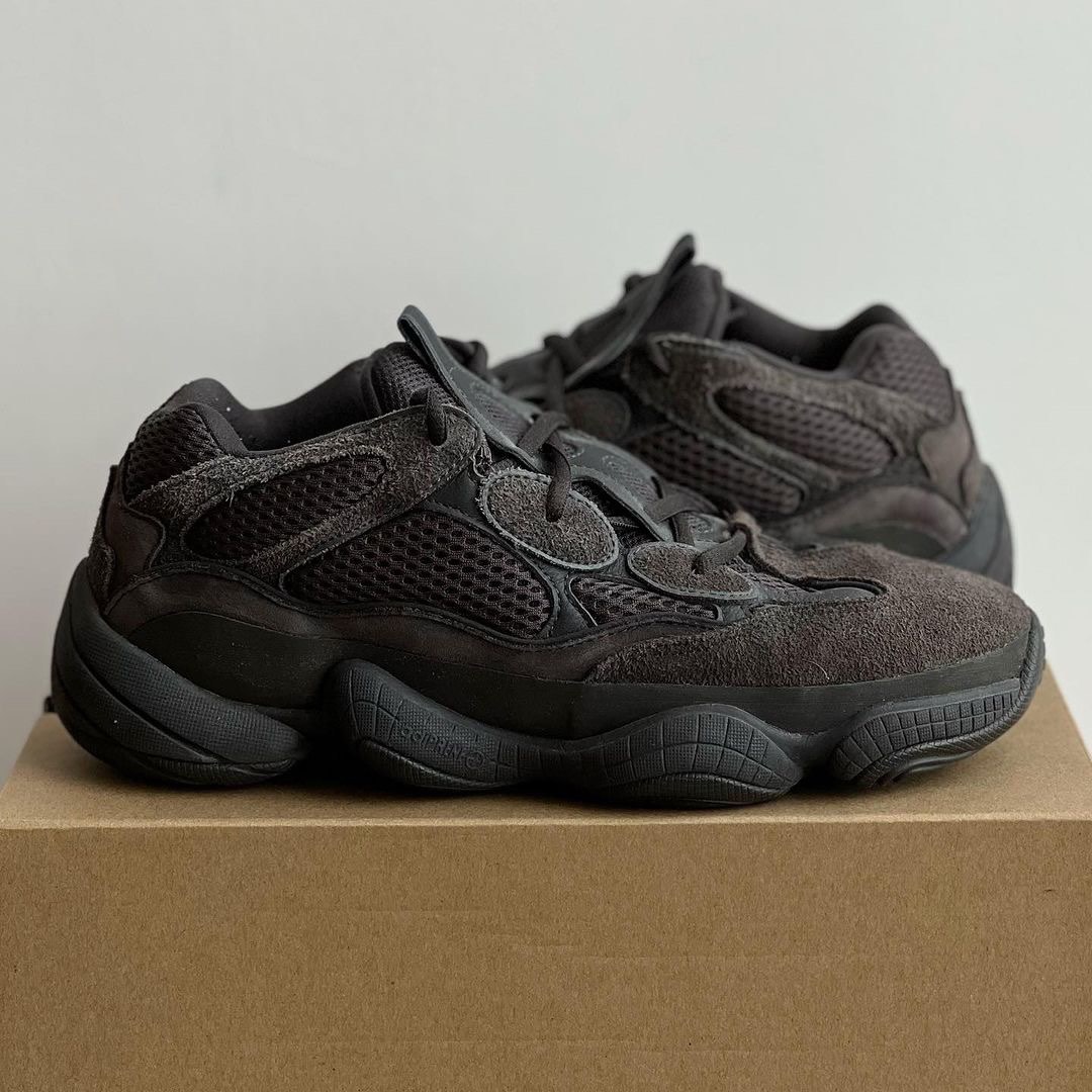 UK8.5 adidas Yeezy 500 Utility Black Men s Fashion Footwear