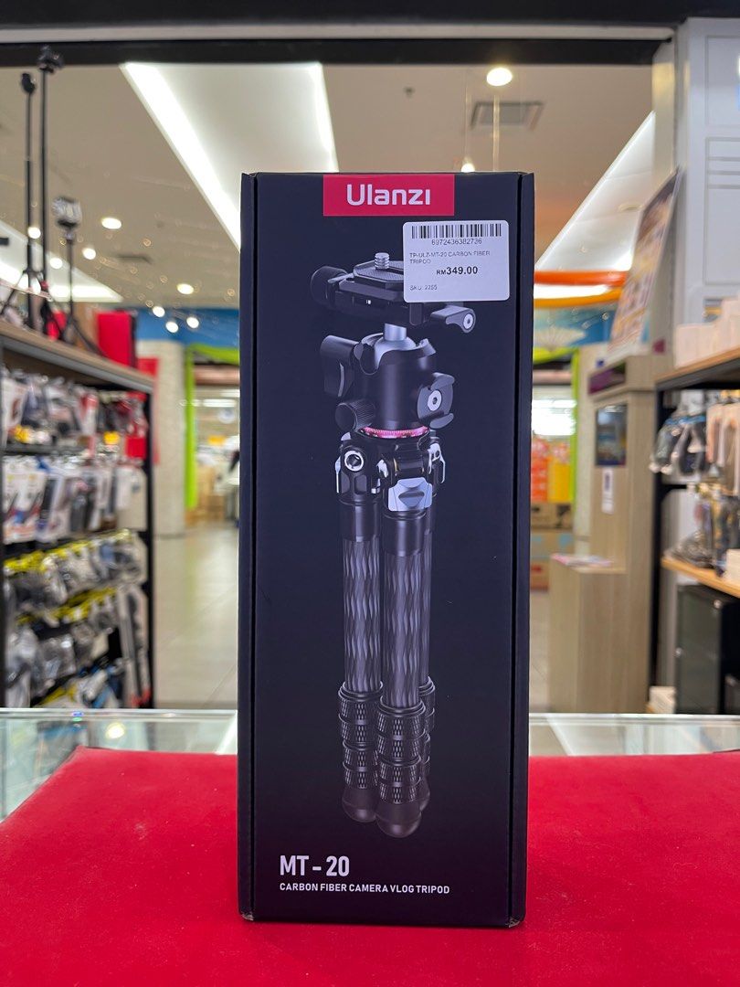 ULANZI MT-20 CARBON FIBER TRIPOD, Photography, Photography Accessories ...