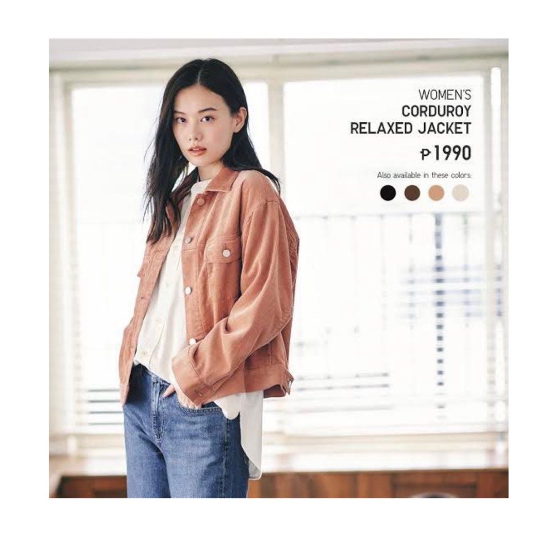Uniqlo sales corduroy jacket