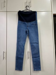Uniqlo maternity denim jeans