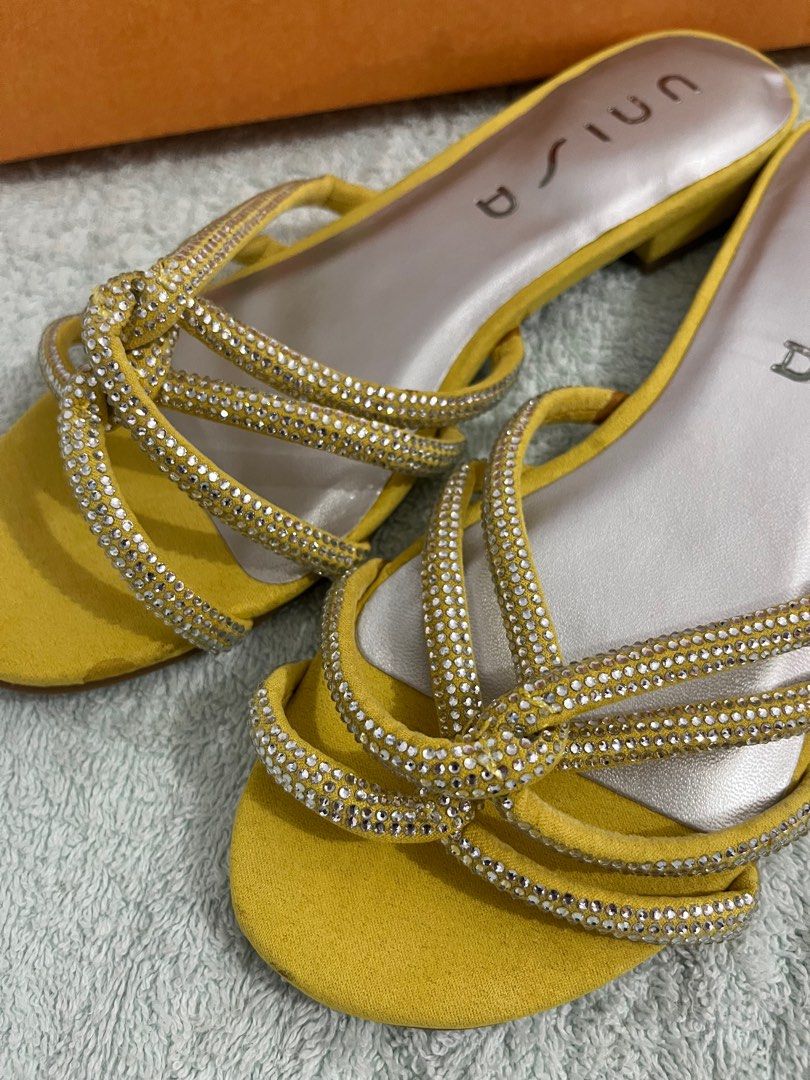 Unisa discount rhinestone sandals