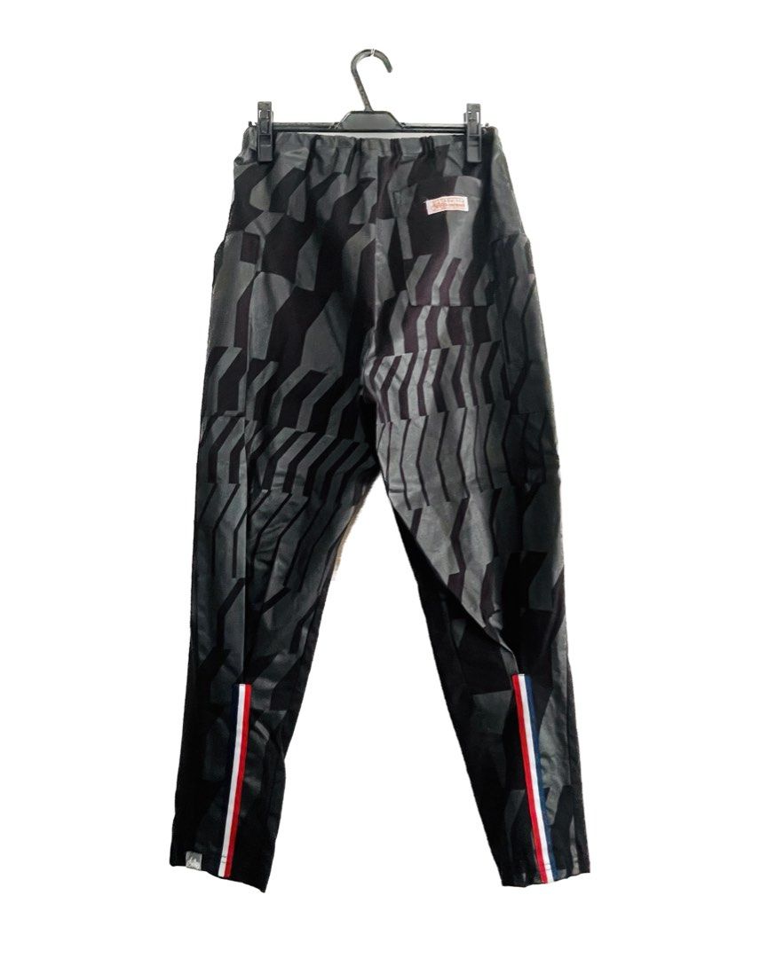 Unisex Sou Sou x Le coq Sportif 修腿馬術褲Black Stripe, 男裝 Unisex Sou Sou x Le coq Sportif 修腿馬術褲Black Stripe, 男裝