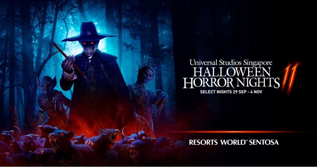 02 x USS HHN 2023 Tickets (28 Oct 2023), Tickets & Vouchers, Event