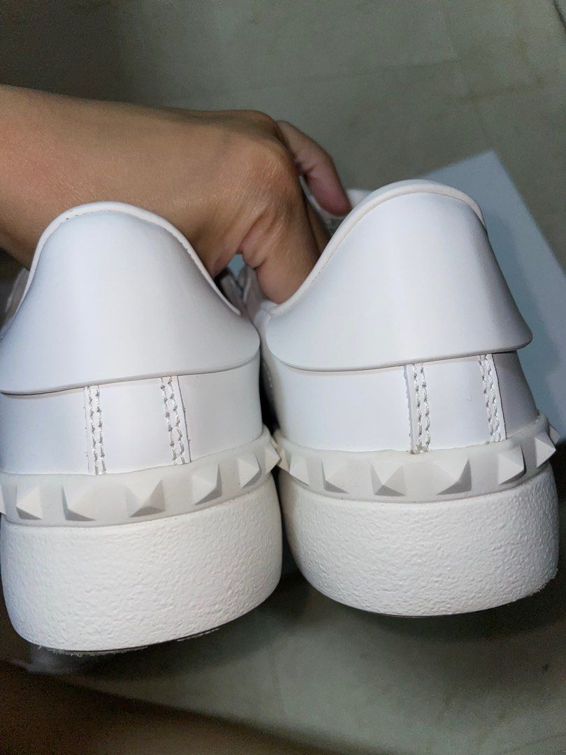 White sales sneakers valentino
