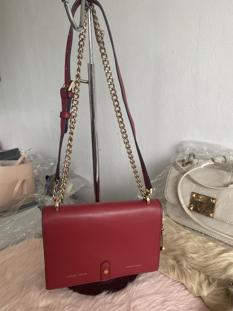 Vanessa Hogan Red Sling Bag and Shoulder bag on Carousell