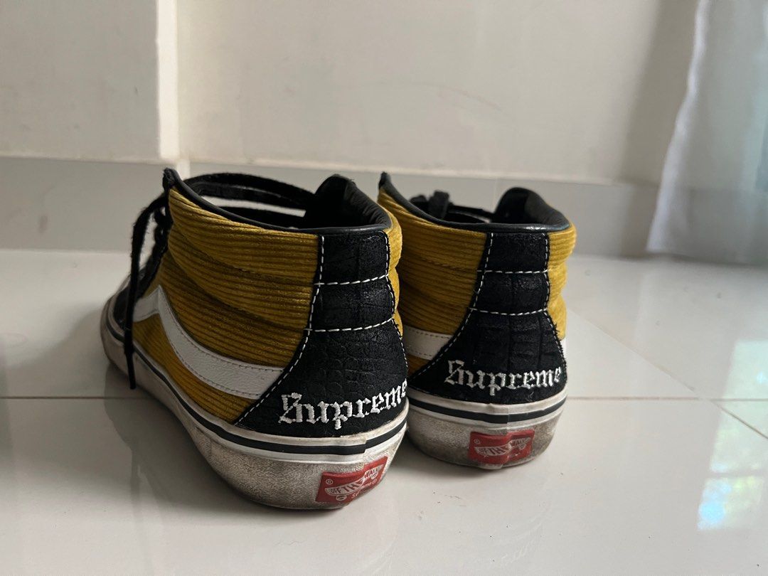 SS18 Supreme x Vans Skull Pile Sk8-Hi UK 8 US 9 EUR 42 trainers