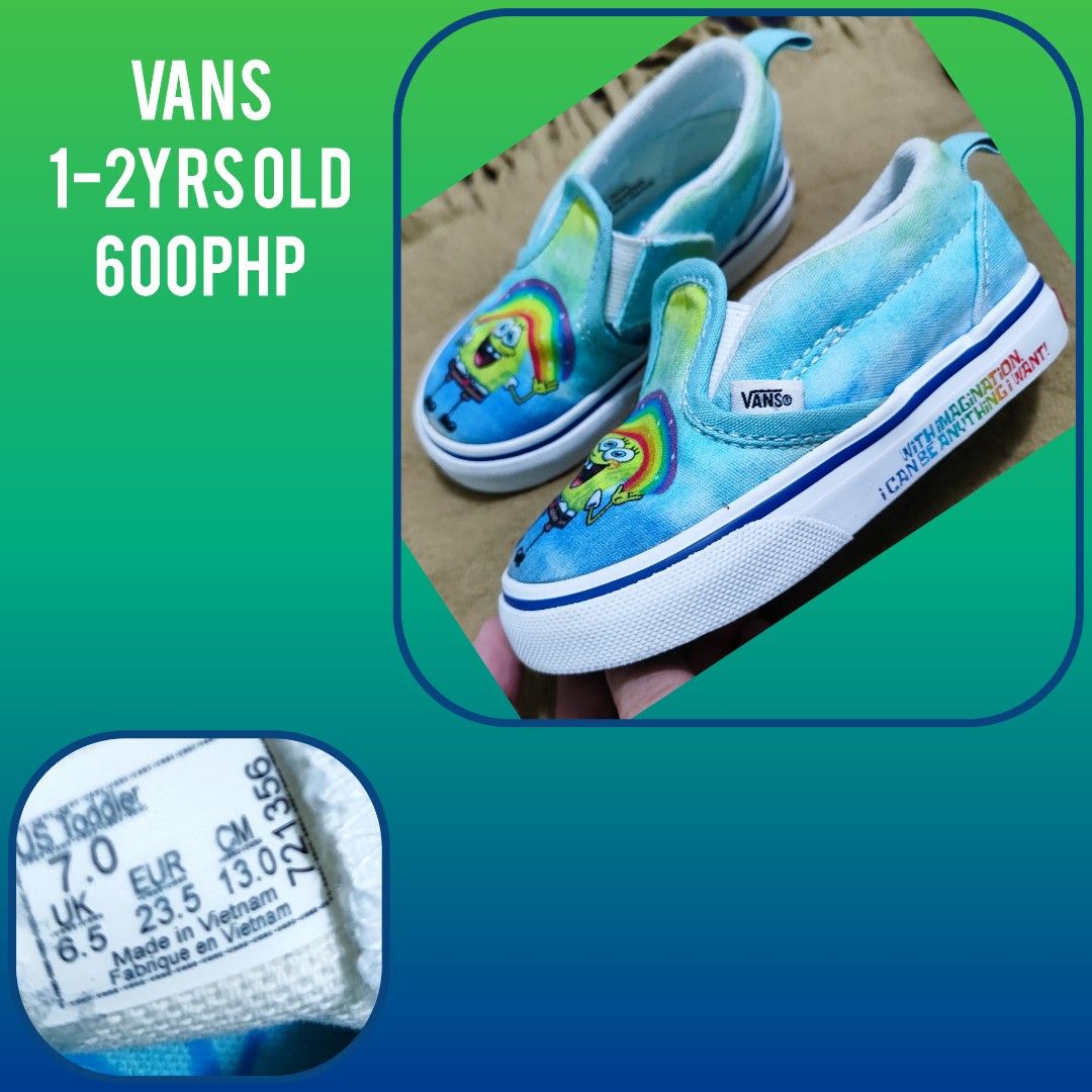 vans x SpongeBob edition
