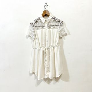 Vero Moda Off White Dress