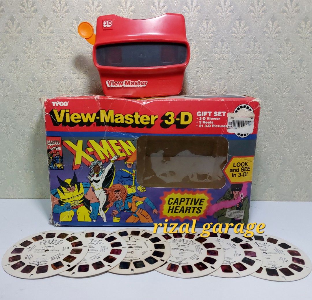 Vintage 1994 View Master Special Limited Edition X-Men Marvel Avengers Dc  ViewMaster, Hobbies & Toys, Toys & Games on Carousell