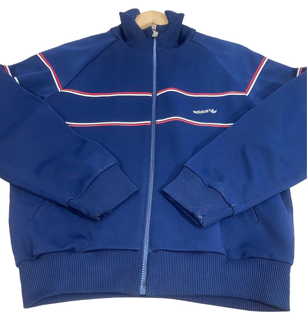 Vintage 80s Adidas Descente Track Top Jacket