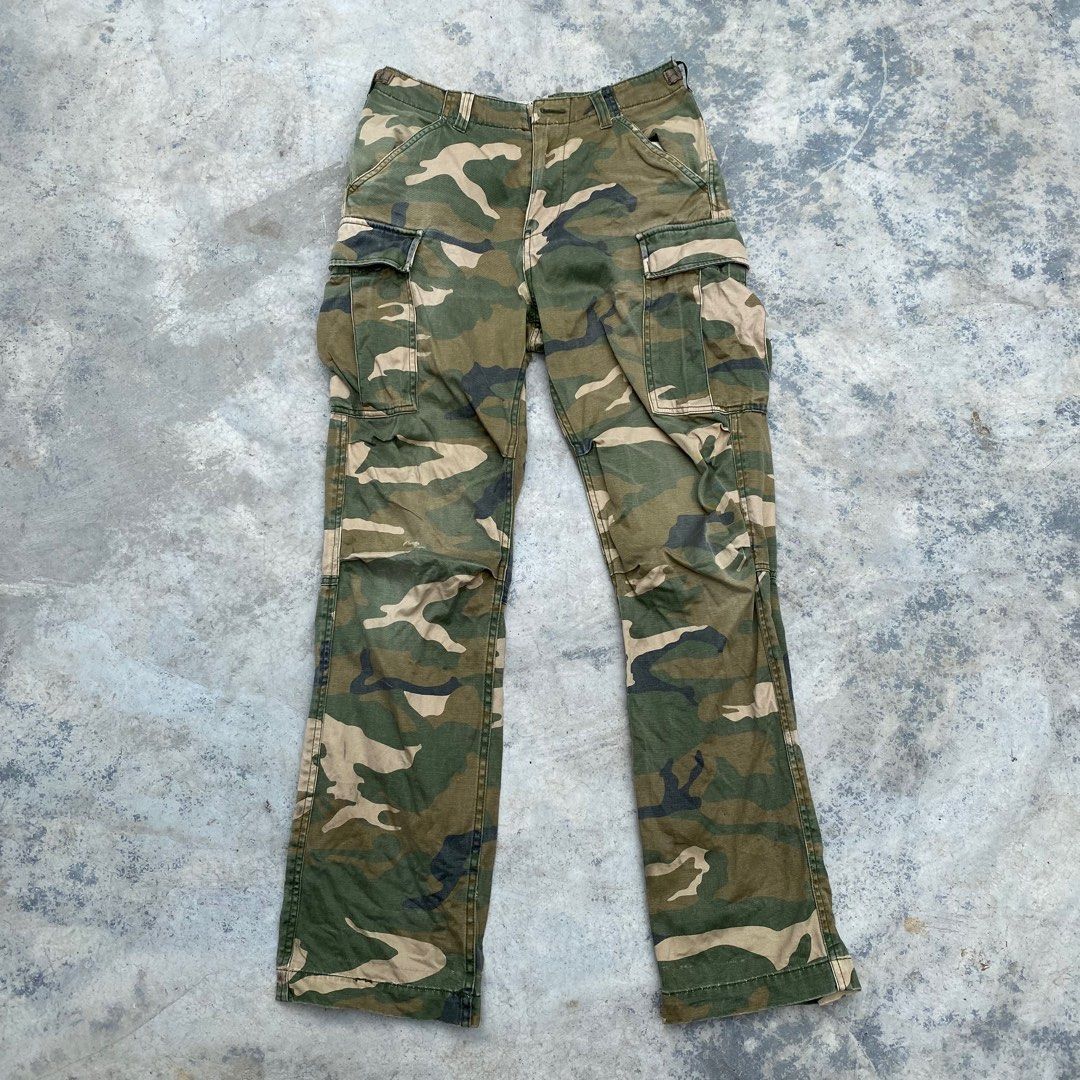 AVIREX SIMPLE M-65 Cargo Pants CAMO-