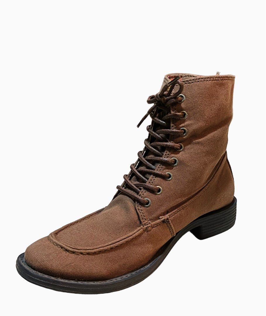 VINTAGE BOOTS STYLE STEFANO ROSSI BRAND MOTORCYCLE BOOTS ARMY BOOTS RED WING DR.MARTEN TIMBERLAND CLARKS