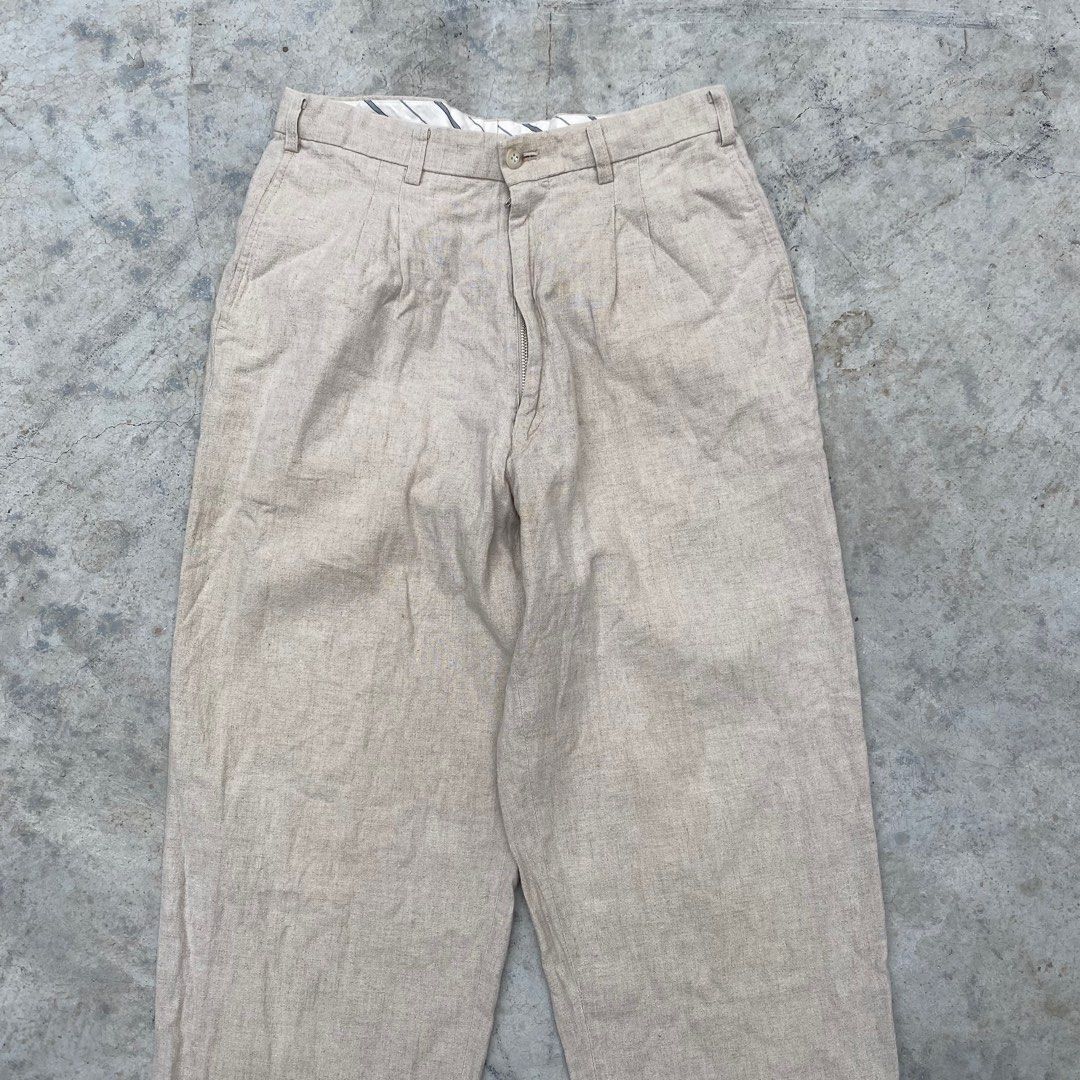 Vintage Pants Linen Size 28