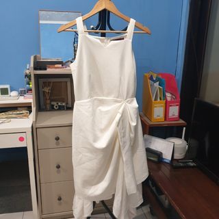 White Dress Midi - Label 8