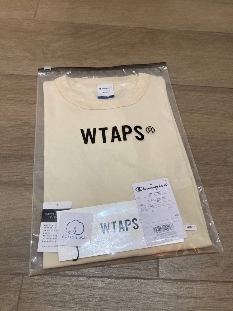 WTAPS x Champion Academy Tee not college sign LLW, 男裝, 上身及