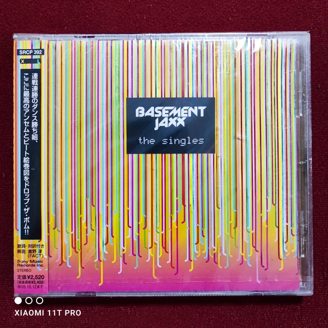 100％new 日本版Basement Jaxx – The Singles CD / 2005年見本盤首版