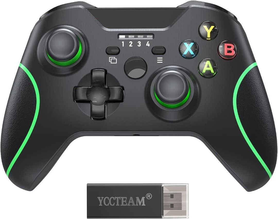 YCCTEAM Xbox One Wireless Controller with 2.4GHz Adapter