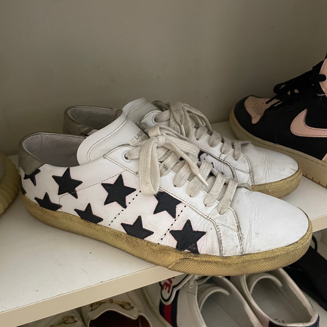 Ysl star sneakers on sale