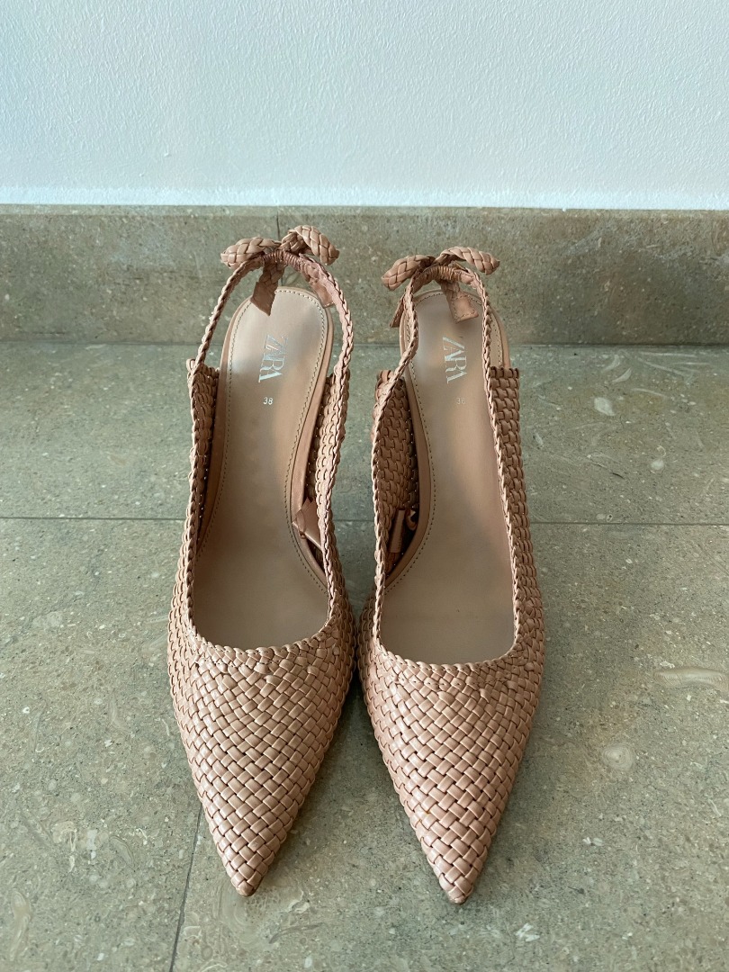 Zara slingback sandals 2025