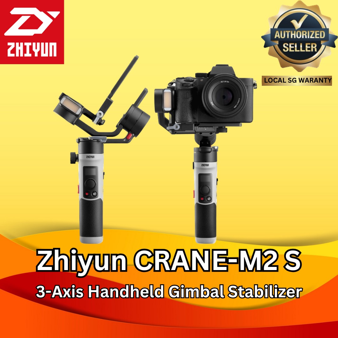 Zhiyun CRANEM2 S Crane M2S 3Axis Handheld Gimbal Stabilizer