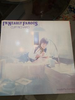 12 inch vinyl I'm Nearly Famous Cliff Richard