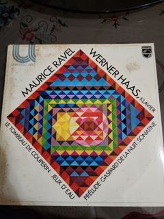 12 inch vinyl Maurice Ravel Werner Hass