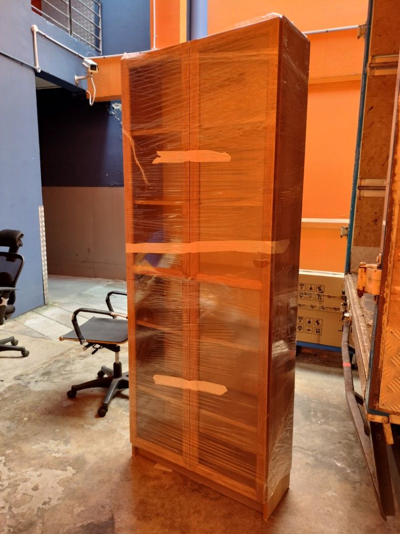 2 door bookshelves from ikea, Furniture & Home Living, Furniture, Other